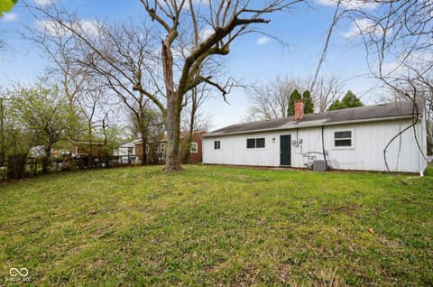 Backyard at 4101 Biscayne Road, Indianapolis, IN