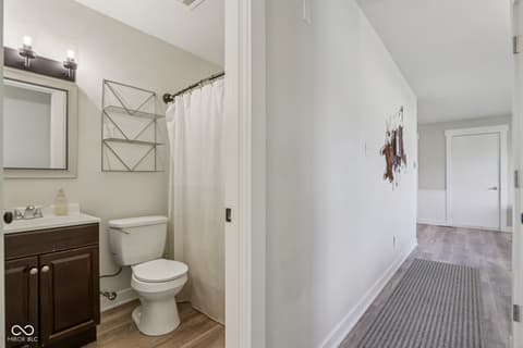 Bathroom at 4307 Cottage Avenue, Indianapolis, IN