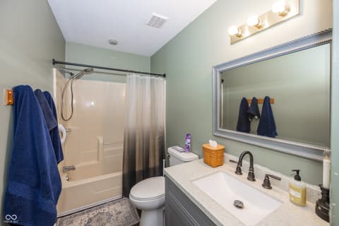 Bathroom at 3901 N 350 W, Lebanon, IN