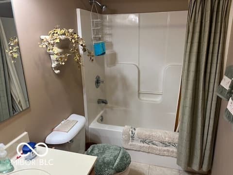 Bathroom at 1010 Louise Court, Seymour, IN
