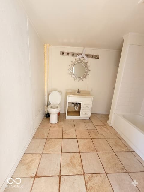 Bathroom at 2754 S Lyons Avenue, Indianapolis, IN