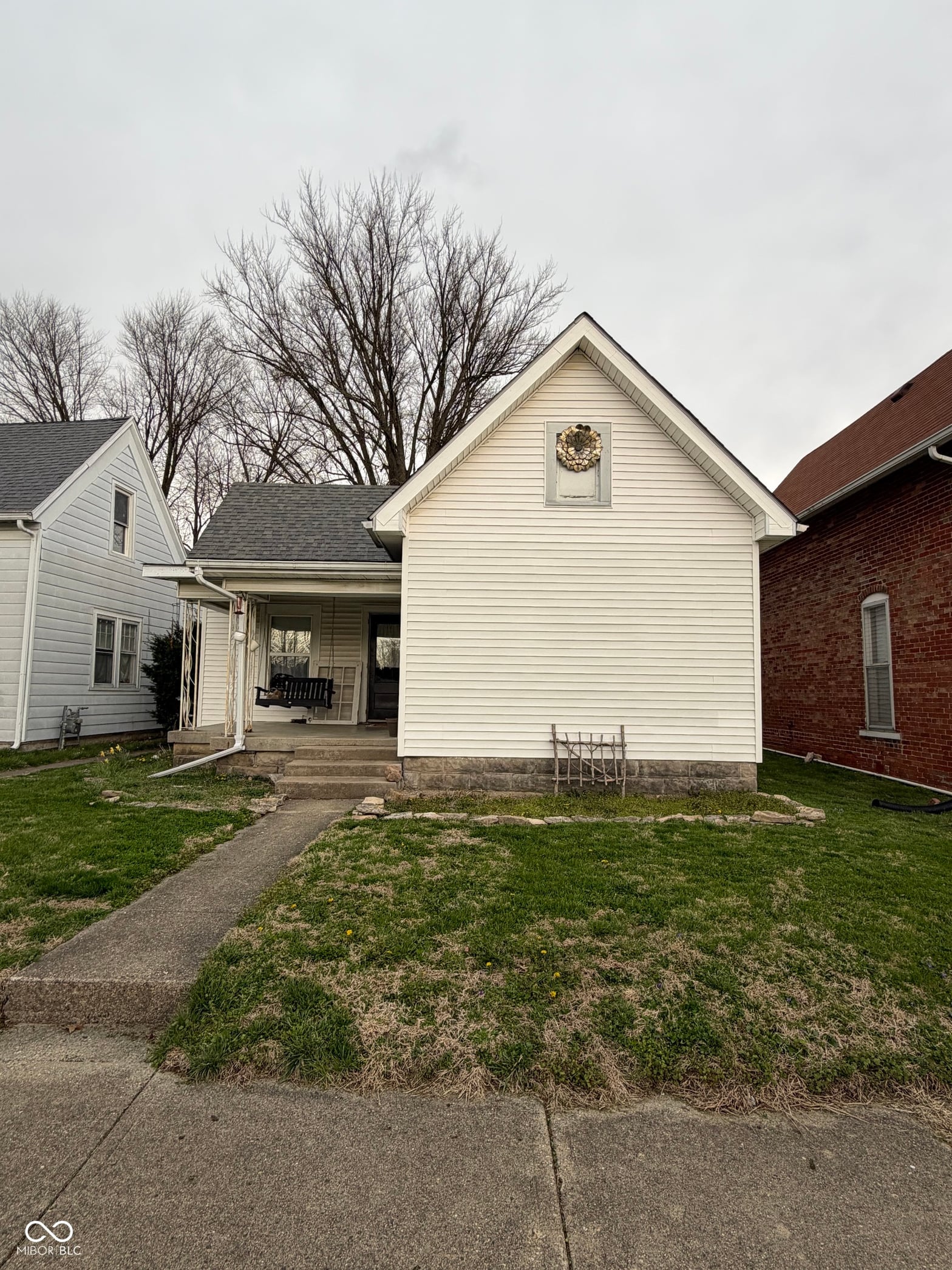Side exterior at 218 E 10th Street, Rushville, IN