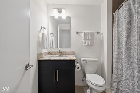Bathroom at 110 E North Street, Indianapolis, IN