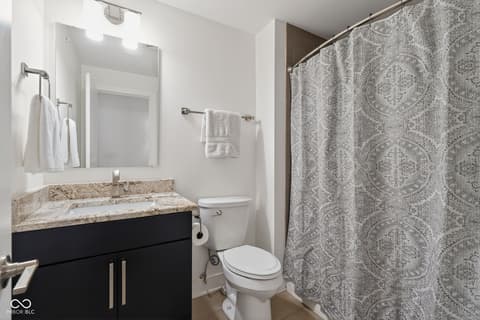 Bathroom at 110 E North Street, Indianapolis, IN