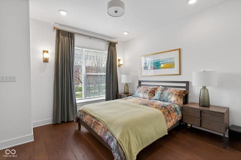 Bedroom at 110 E North Street, Indianapolis, IN