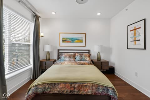Bedroom at 110 E North Street, Indianapolis, IN