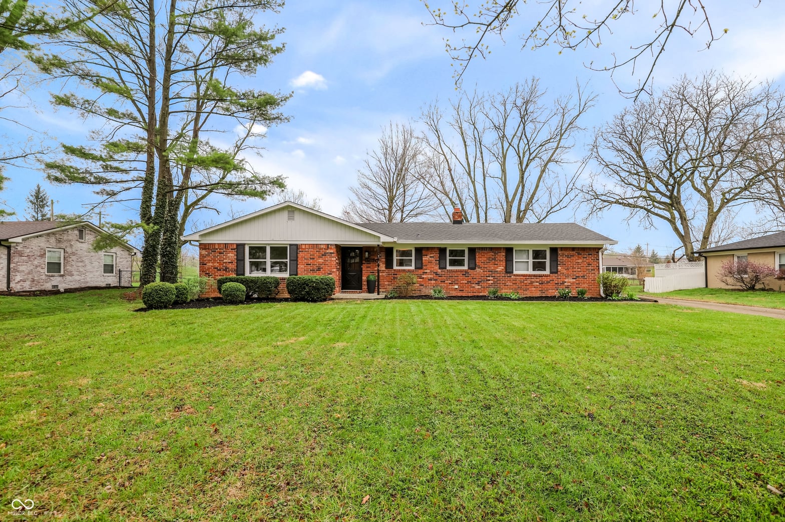 Front exterior at 9620 Kittrell Drive, Indianapolis, IN