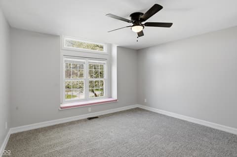 Primary bedroom at 7507 Choate Court, Indianapolis, IN