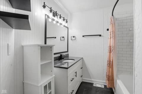 Bathroom at 7507 Choate Court, Indianapolis, IN