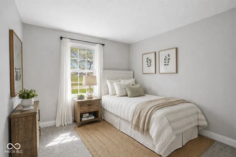 Bedroom at 7507 Choate Court, Indianapolis, IN