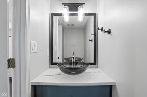 Bathroom at 7507 Choate Court, Indianapolis, IN