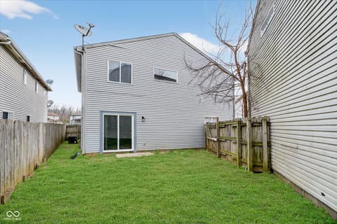 Backyard at 4668 Falcon Run Way, Indianapolis, IN