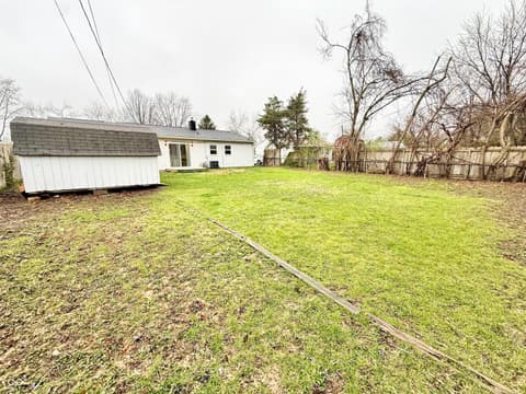 Yard at 2601 N Boehning Street, Indianapolis, IN