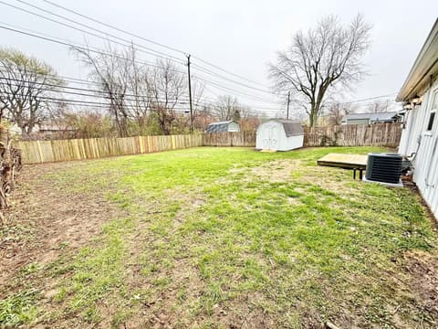 Yard at 2601 N Boehning Street, Indianapolis, IN