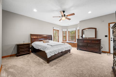 Bedroom at 15411 N State Road 9, Hope, IN