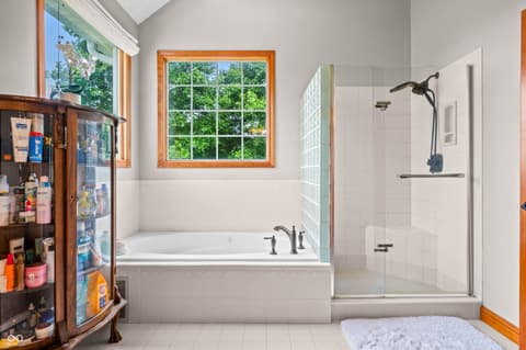 Bathroom at 15411 N State Road 9, Hope, IN