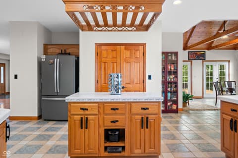 Kitchen at 15411 N State Road 9, Hope, IN