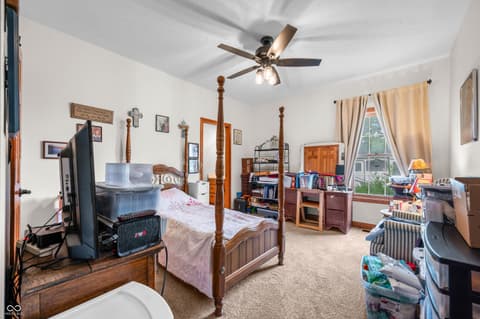 Bedroom at 15411 N State Road 9, Hope, IN