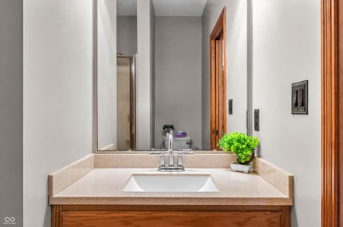 Bathroom at 15411 N State Road 9, Hope, IN
