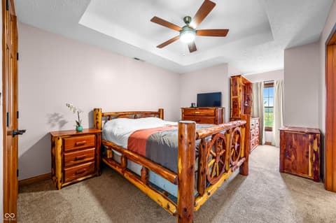 Bedroom at 15411 N State Road 9, Hope, IN