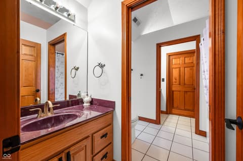 Bathroom at 15411 N State Road 9, Hope, IN