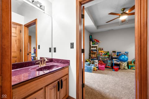 Bathroom at 15411 N State Road 9, Hope, IN