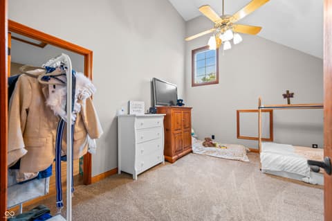 Bedroom at 15411 N State Road 9, Hope, IN