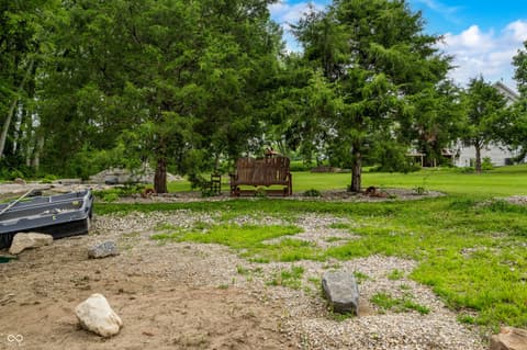 Yard at 15411 N State Road 9, Hope, IN