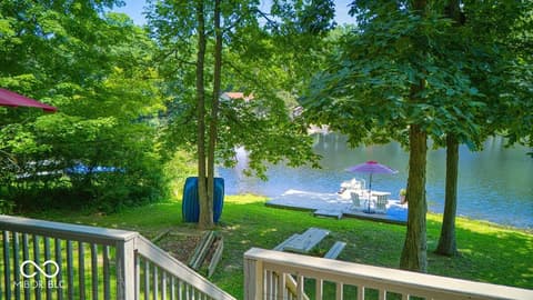Yard at 8681 S Kinman Drive, Nineveh, IN