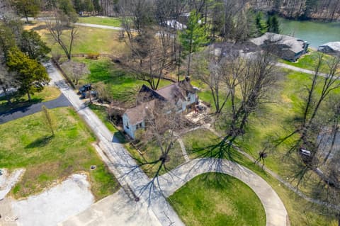 Aerial view at 995 E Skyline Drive, Brownstown, IN
