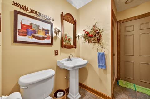 Bathroom at 995 E Skyline Drive, Brownstown, IN