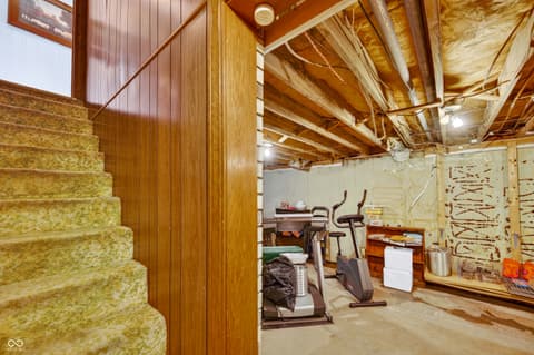 Basement at 995 E Skyline Drive, Brownstown, IN