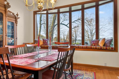 Dining room at 995 E Skyline Drive, Brownstown, IN