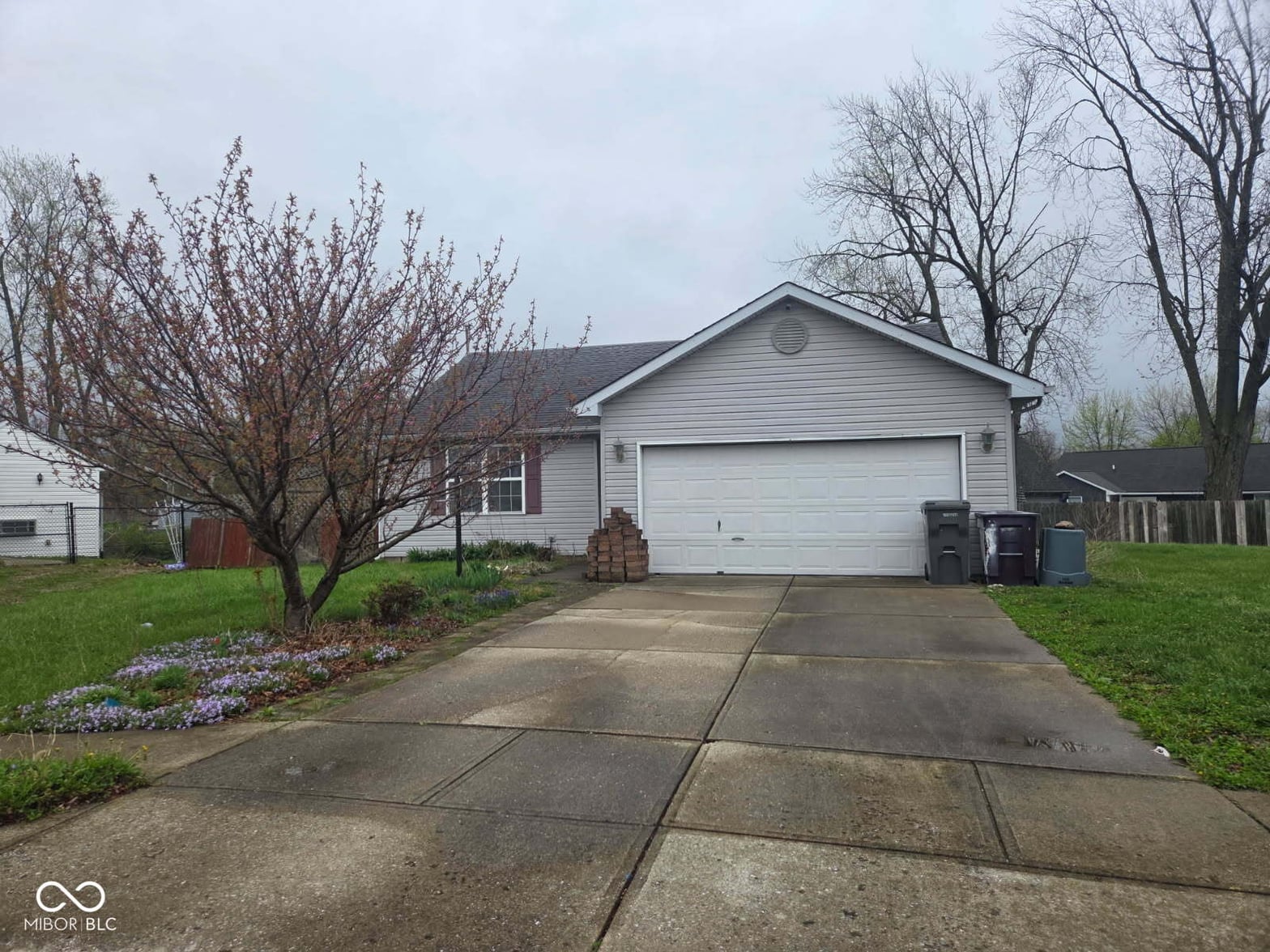 Front exterior at 3021 S Seerley Creek Circle, Indianapolis, IN