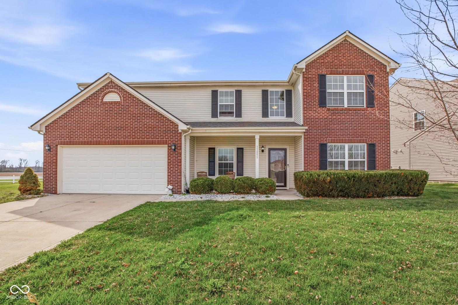 Front exterior at 11851 Fawn Crest Drive, Indianapolis, IN
