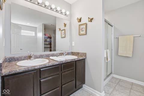 Bathroom at 11851 Fawn Crest Drive, Indianapolis, IN