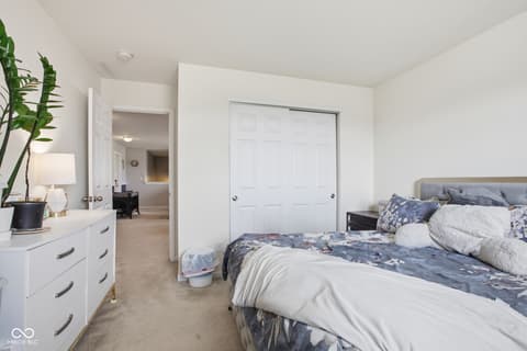 Bedroom at 11851 Fawn Crest Drive, Indianapolis, IN