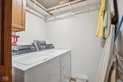 Laundry room at 123 Hopkins Court, Tipton, IN