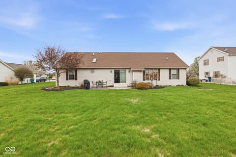 Backyard at 123 Hopkins Court, Tipton, IN