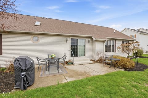 Backyard at 123 Hopkins Court, Tipton, IN