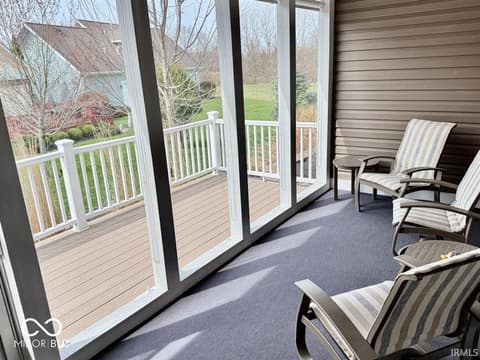Bonus room at 4301 W Whispering Way Court, Muncie, IN