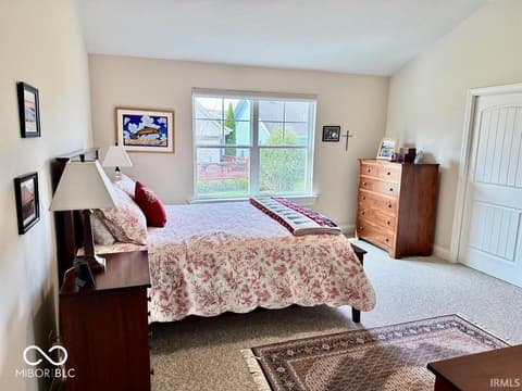 Bedroom at 4301 W Whispering Way Court, Muncie, IN
