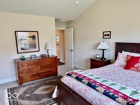 Bedroom at 4301 W Whispering Way Court, Muncie, IN