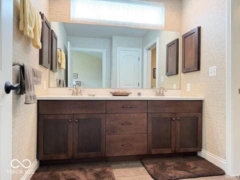 Bathroom at 4301 W Whispering Way Court, Muncie, IN
