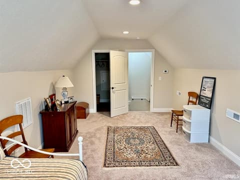 Bedroom at 4301 W Whispering Way Court, Muncie, IN