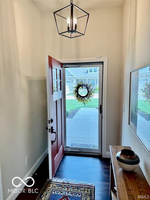 Foyer at 4301 W Whispering Way Court, Muncie, IN