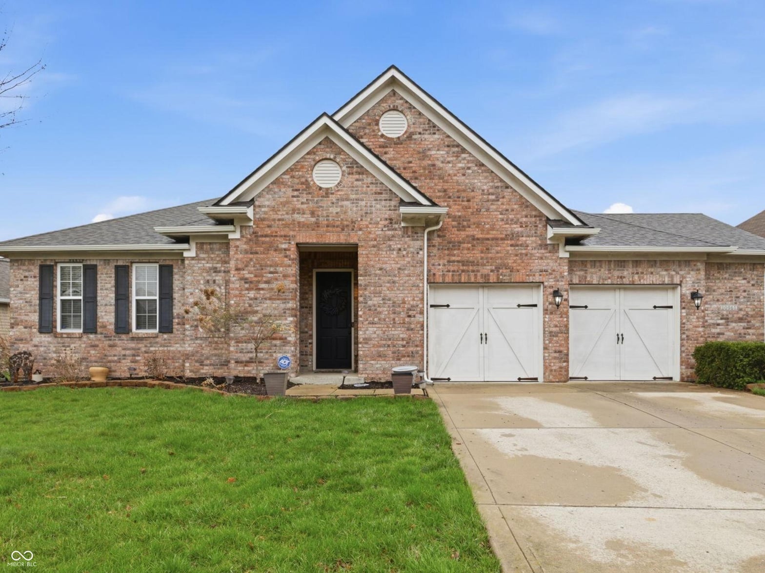 Front exterior at 10961 Gossamer Lane, Noblesville, IN