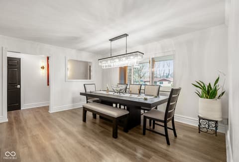 Dining room at 1834 Friendship Drive, Indianapolis, IN