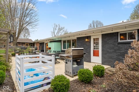 Outdoor living area at 1834 Friendship Drive, Indianapolis, IN