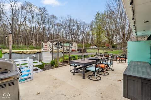 Outdoor living area at 1834 Friendship Drive, Indianapolis, IN